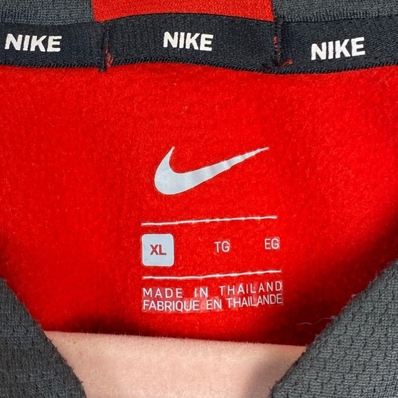 Nike sports mens pullover sweat shirt with zipper pockets size xl - Picture 7 of 12